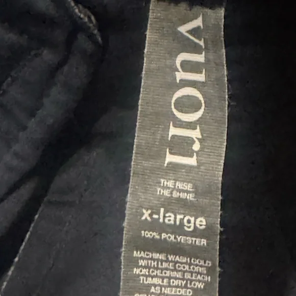 Vuori Meta Jogger Mens XL V436 BlueActive Stretch Drawstring Athleisure Pants